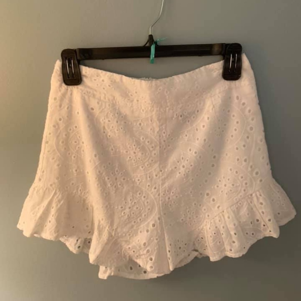 White Shorts